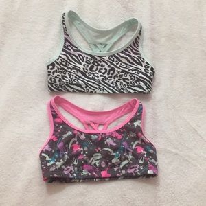 Justice active bras 🦄3 for $15 🦄